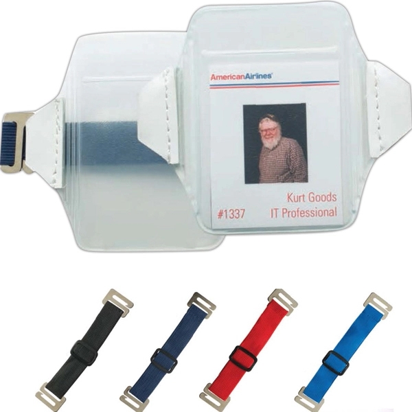 Vertical Arm ID Holder Plum Grove