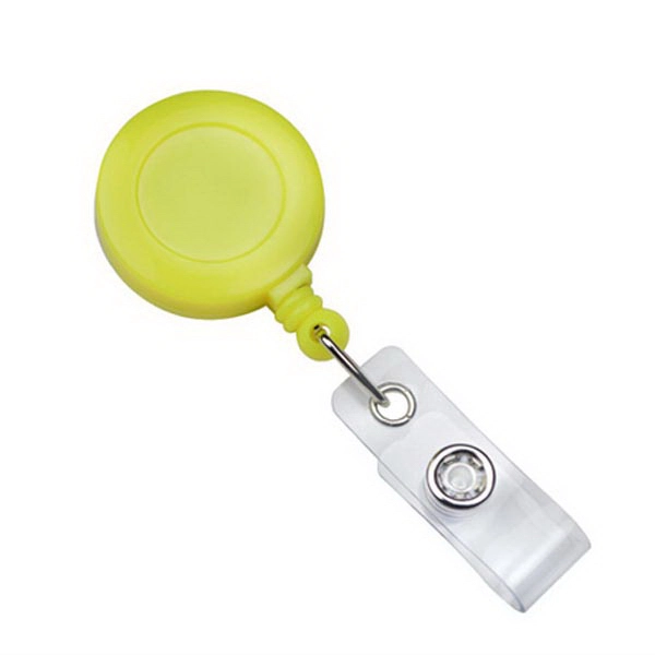 Neon Opaque Plastic Badge Reel - Neon Opaque Plastic Badge Reel - Image 0 of 5