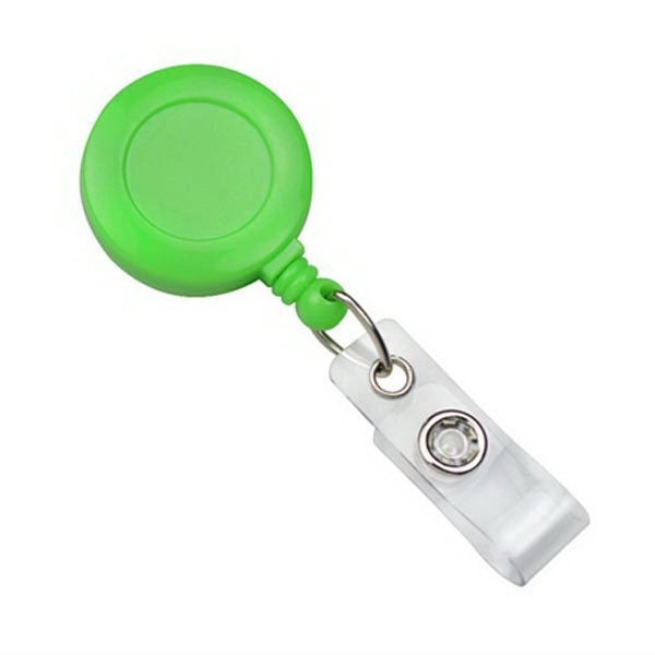 Neon Green Opaque Plastic Badge Reel - Neon Green Opaque Plastic Badge Reel - Image 0 of 0