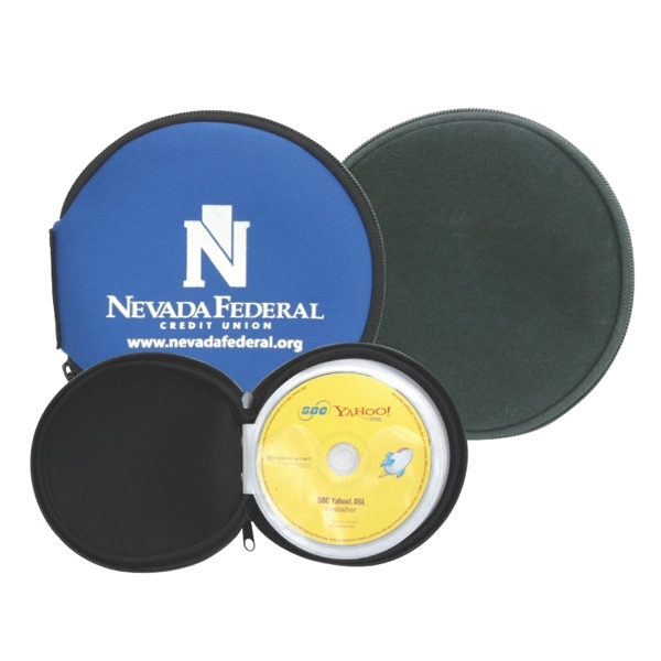 Neoprene cover 12 disc DVD CD holder - Neoprene cover 12 disc DVD CD holder - Image 0 of 0