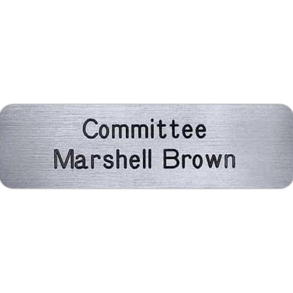 Los Angeles Plastic Name Badge (Custom Sizes) - Los Angeles Plastic Name Badge (Custom Sizes) - Image 0 of 2