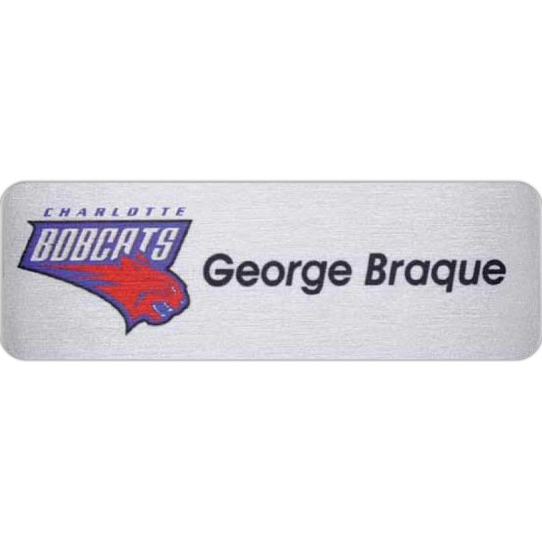 Custom Savannah Express Metal Name Badge