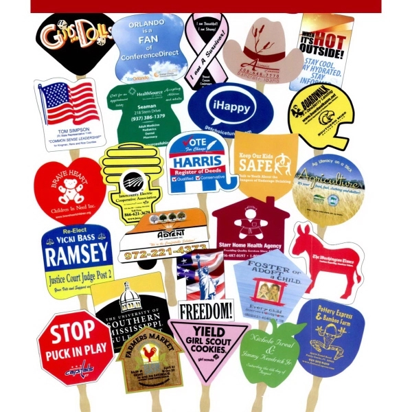 Custom Sandwich Hand Fan - Custom Sandwich Hand Fan - Image 0 of 0