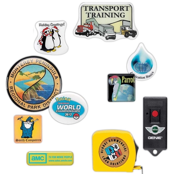 Custom Full Color Domed Decal Sticker (between 1 and 3 sq. in.)