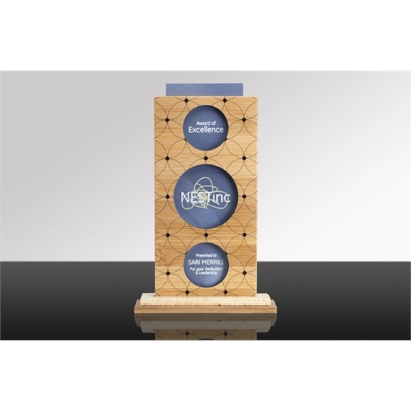 Reveal Laser Bamboo Desk Award - Reveal Laser Bamboo Desk Award - Image 0 of 0