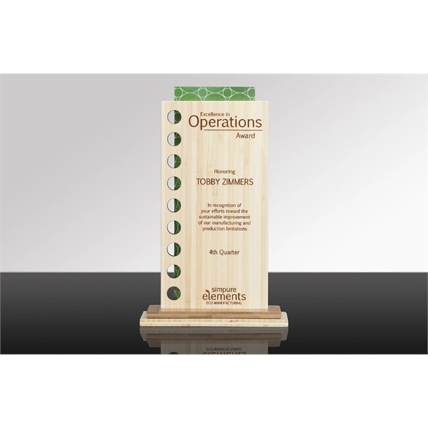 Reveal Laser Bamboo Desk Award - Reveal Laser Bamboo Desk Award - Image 0 of 0