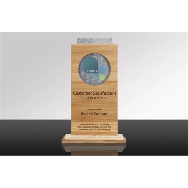 Reveal Laser Bamboo Desk Award - Reveal Laser Bamboo Desk Award - Image 0 of 0