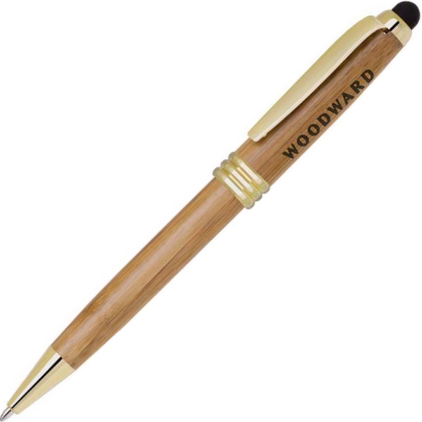 Bamboo Eco-Friendly Stylus & Ballpoint - Bamboo Eco-Friendly Stylus & Ballpoint - Image 1 of 6