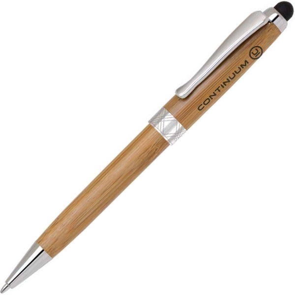 Bamboo Eco-Friendly Stylus & Ballpoint - Bamboo Eco-Friendly Stylus & Ballpoint - Image 2 of 6