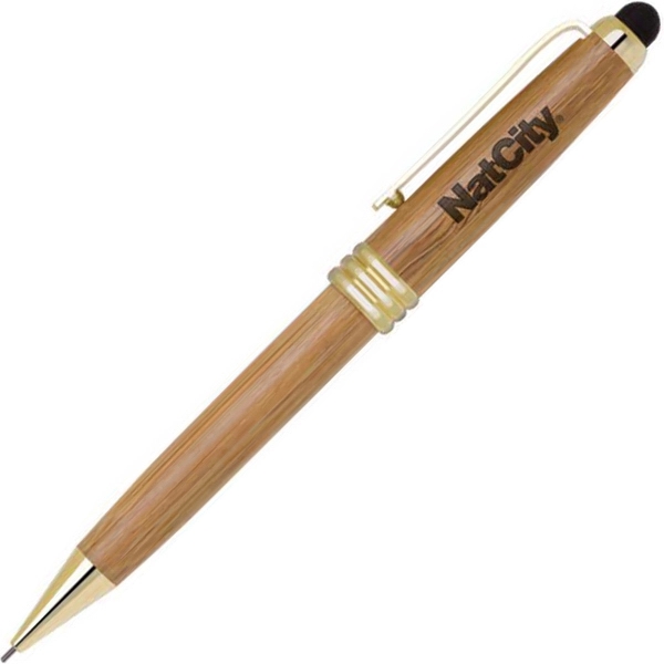 Bamboo Eco-Friendly Stylus & Pencil - Bamboo Eco-Friendly Stylus & Pencil - Image 2 of 6