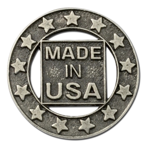 High Volume Cast Lapel Pin Made in USA
