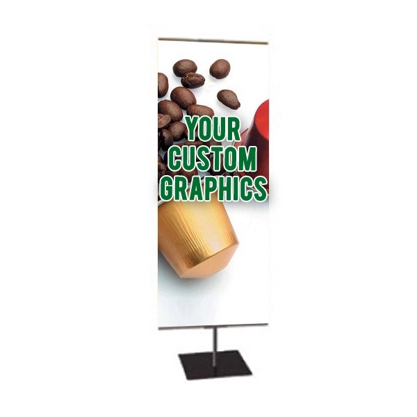 Banner Stand Medium with Square Base-Double Sided 24"x72" - Banner Stand Medium with Square Base-Double Sided 24"x72" - Image 0 of 0