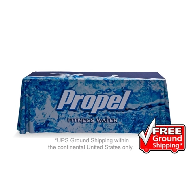 6ft. Table Throw 3-sided with Custom Print - 6ft. Table Throw 3-sided with Custom Print - Image 0 of 0