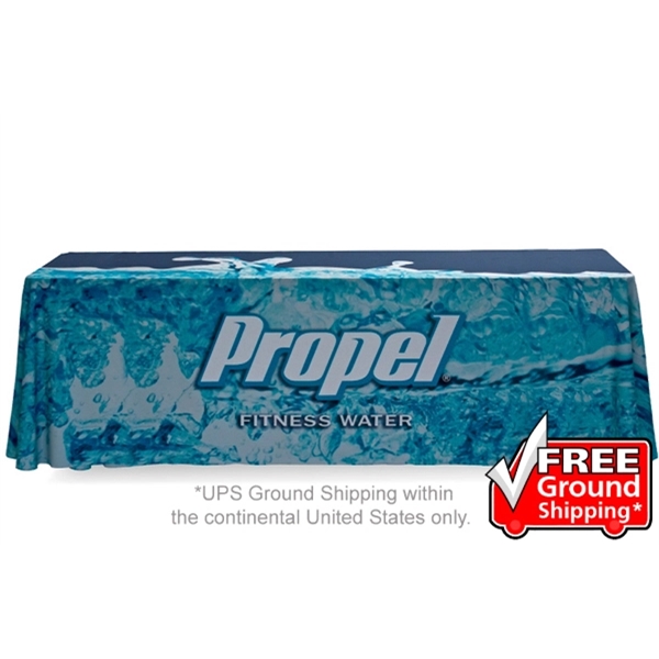 8ft. Table Throw 3-sided with Custom Print - 8ft. Table Throw 3-sided with Custom Print - Image 0 of 0