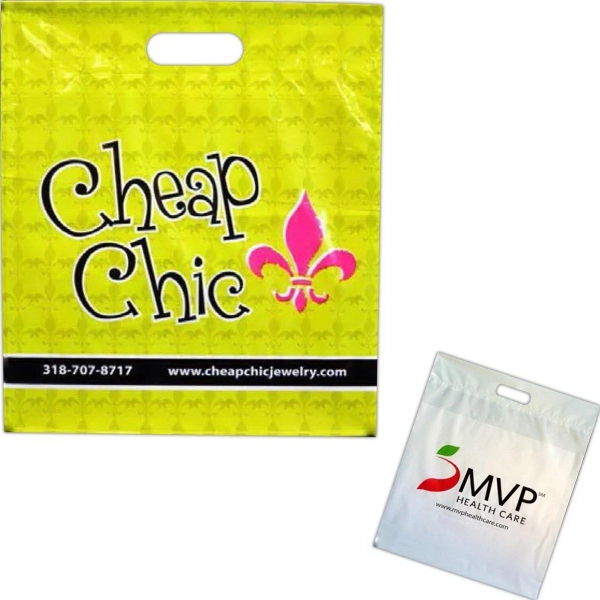 Fold Over Die Cut Handle Bag - Fold Over Die Cut Handle Bag - Image 0 of 0