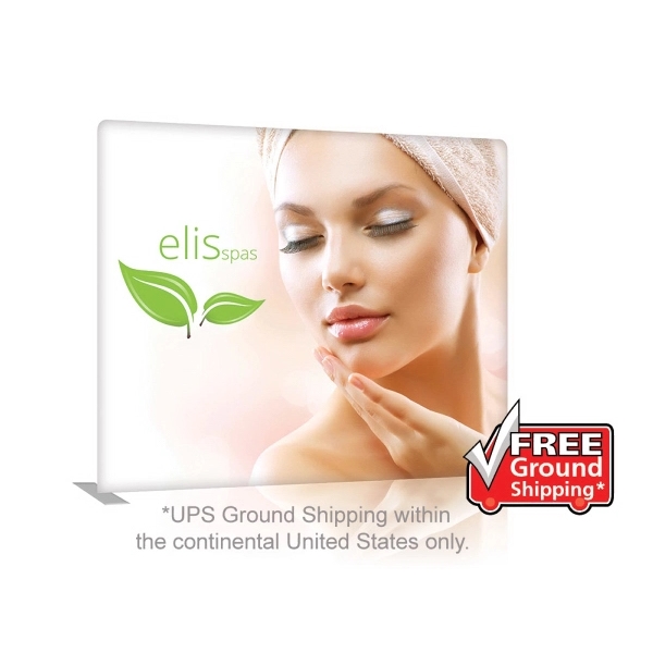 EZ Tube 8ft. Straight Display Single-sided White Back Fabric - EZ Tube 8ft. Straight Display Single-sided White Back Fabric - Image 0 of 0