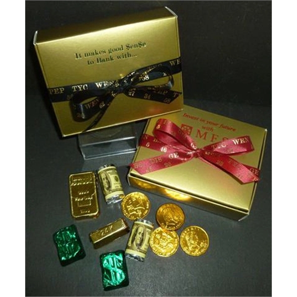 Gold Money Box