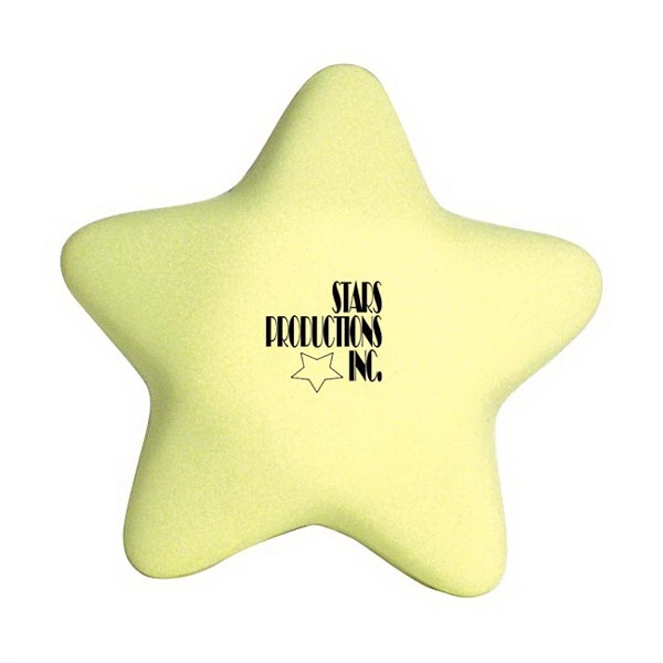 Star Shaped Stress Reliever - Glow