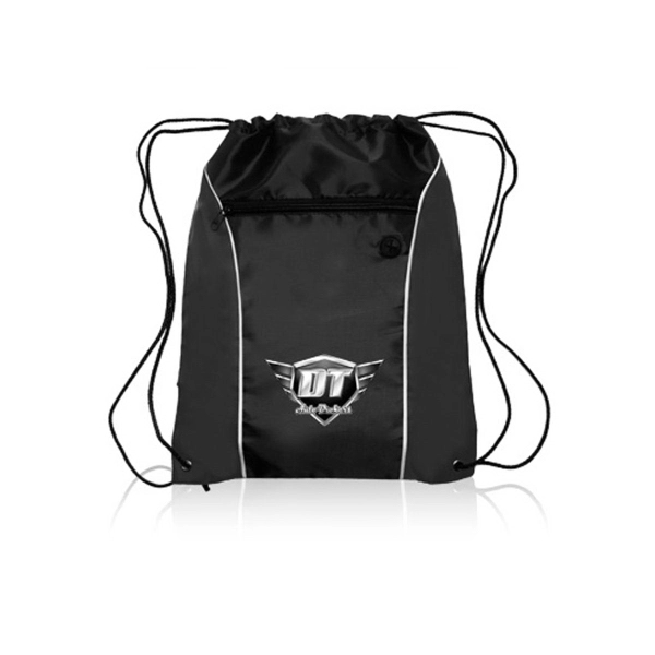 Side Color Drawstring Bag - Side Color Drawstring Bag - Image 0 of 9