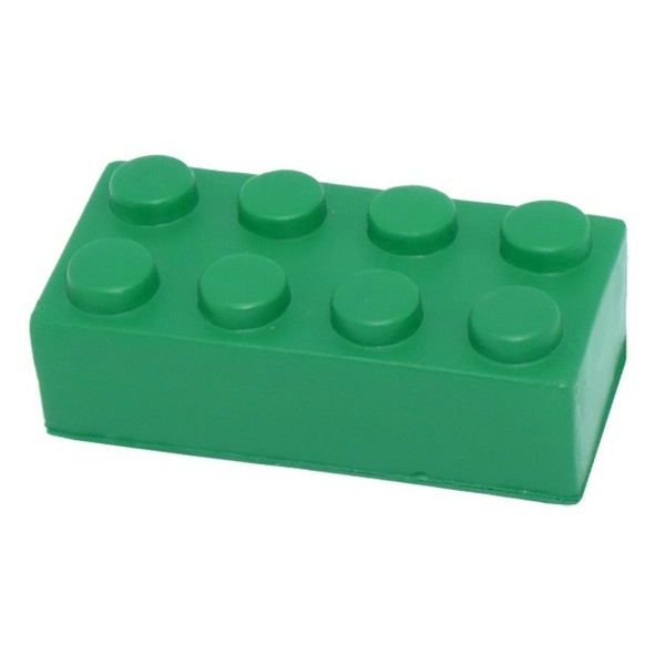 Building Block Shaped Stress Reliever - Building Block Shaped Stress Reliever - Image 1 of 13