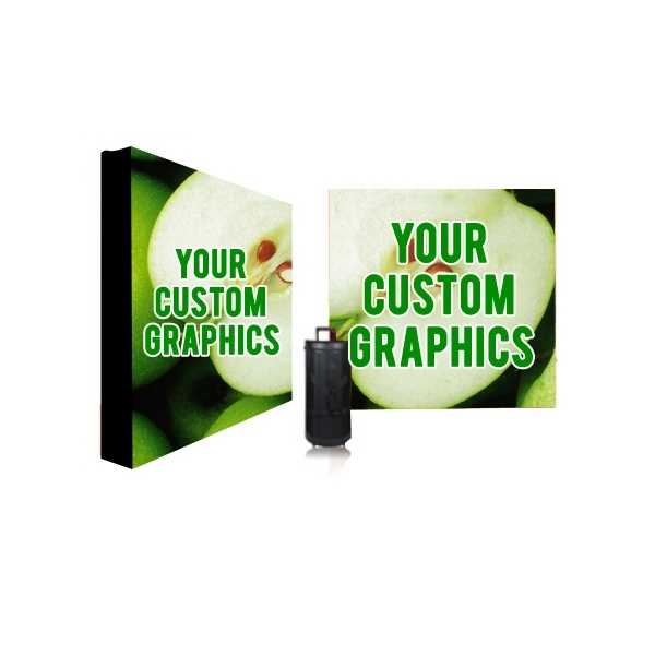 8-Foot Straight Stretch Fabric Pop Up - 8-Foot Straight Stretch Fabric Pop Up - Image 0 of 0