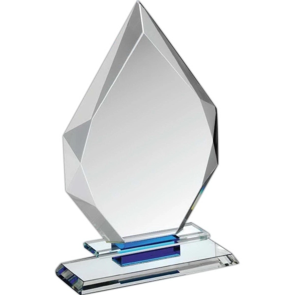 Clear & Blue Crystal Awards