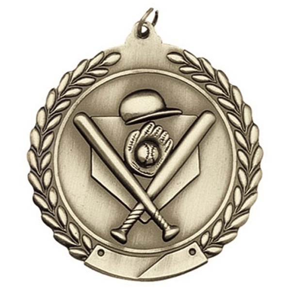 Wreath die cast medals - Wreath die cast medals - Image 0 of 20