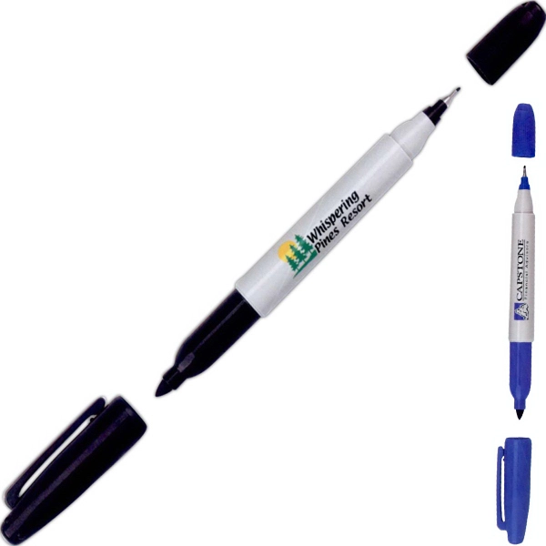 Sharpie® Twin Tip Permanent Marker - Sharpie® Twin Tip Permanent Marker - Image 0 of 0