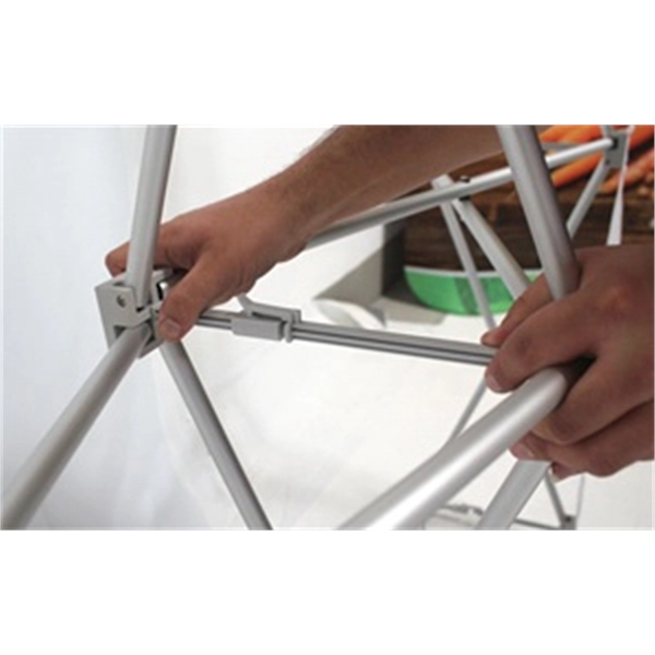 RPL 8ft Fabric Pop Up Straight with Endcaps - RPL 8ft Fabric Pop Up Straight with Endcaps - Image 2 of 2