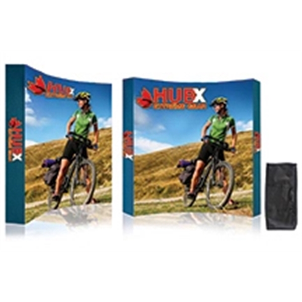 RPL Fabric Pop Up 8ft -- Curve - RPL Fabric Pop Up 8ft -- Curve - Image 2 of 2