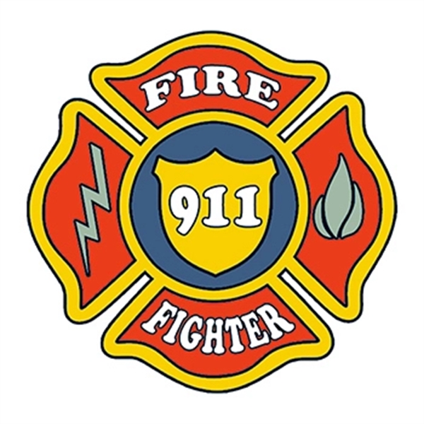 Firefighter Patch Temporary Tattoo - Firefighter Patch Temporary Tattoo - Image 1 of 2