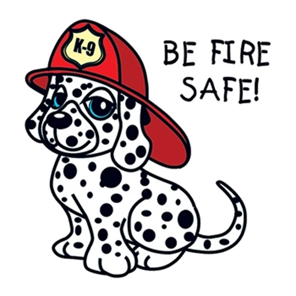 Be Fire Safe Temporary Tattoo - Be Fire Safe Temporary Tattoo - Image 1 of 2