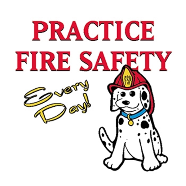 Fire Safety Every Day Temporary Tattoo - Fire Safety Every Day Temporary Tattoo - Image 0 of 1