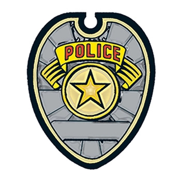 Police Badge Temporary Tattoo - Police Badge Temporary Tattoo - Image 0 of 2