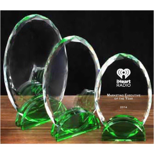 Crystal Green Keyhole Award - Crystal Green Keyhole Award - Image 0 of 0