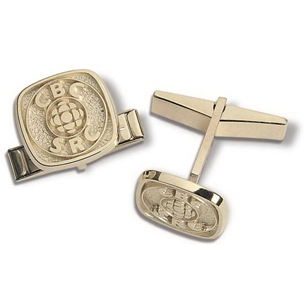 Men's Cushion Style Cufflinks - Men's Cushion Style Cufflinks - Image 0 of 0