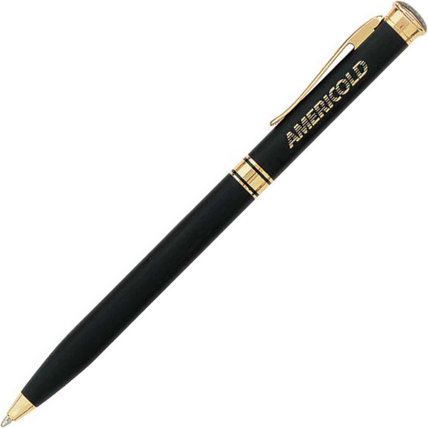 Zeeman-I Twist Action Ballpoint Pen with Photo Dome Top - Zeeman-I Twist Action Ballpoint Pen with Photo Dome Top - Image 1 of 7