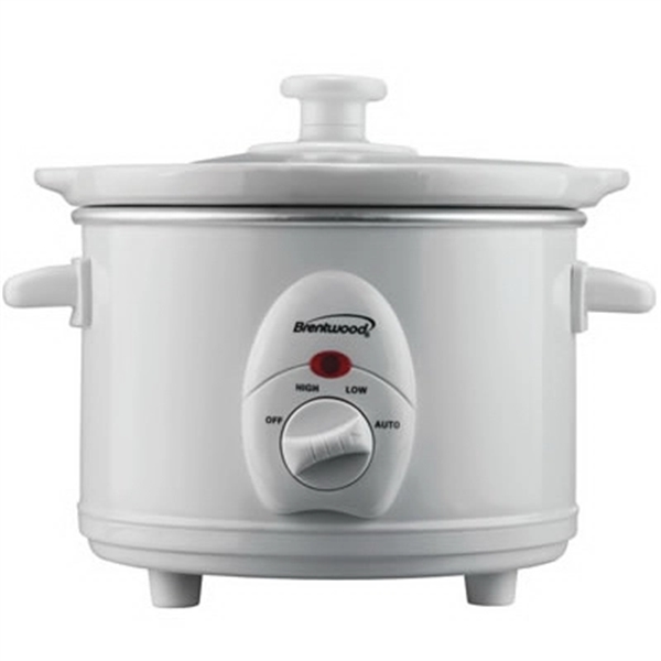 Brentwood 1.5Qt Slow Cooker - White - Brentwood 1.5Qt Slow Cooker - White - Image 0 of 0