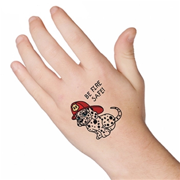 Be Fire Safe Temporary Tattoo - Be Fire Safe Temporary Tattoo - Image 0 of 2