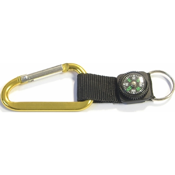 Carabiner with Compass - Carabiner with Compass - Image 1 of 10