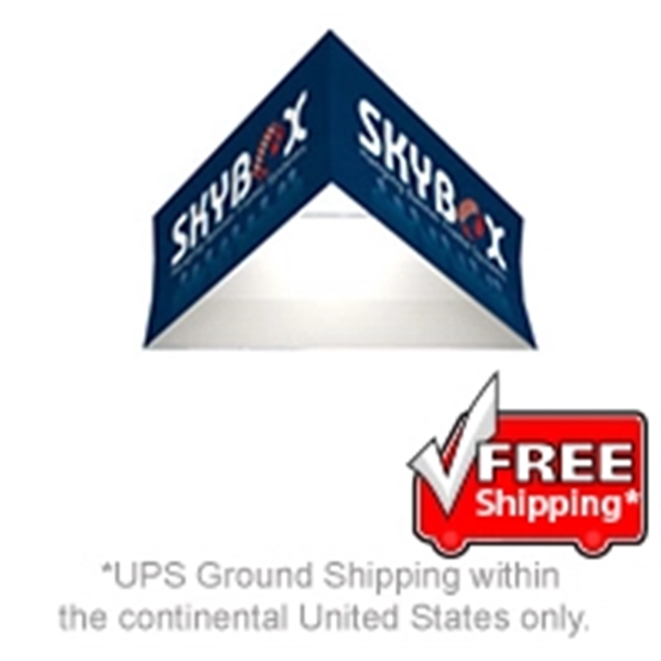 Skybox Hanging Banner Triangle 8'dia x 32"h - Skybox Hanging Banner Triangle 8'dia x 32"h - Image 0 of 1