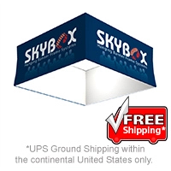 Skybox Hanging Banner Square 10'dia x 32"h - Skybox Hanging Banner Square 10'dia x 32"h - Image 0 of 1
