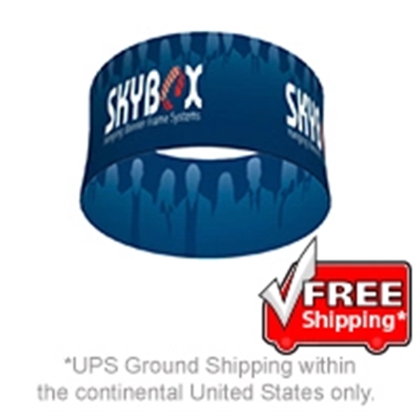 Skybox Hanging Banner Circle 12'dia x 24"h - Skybox Hanging Banner Circle 12'dia x 24"h - Image 1 of 1