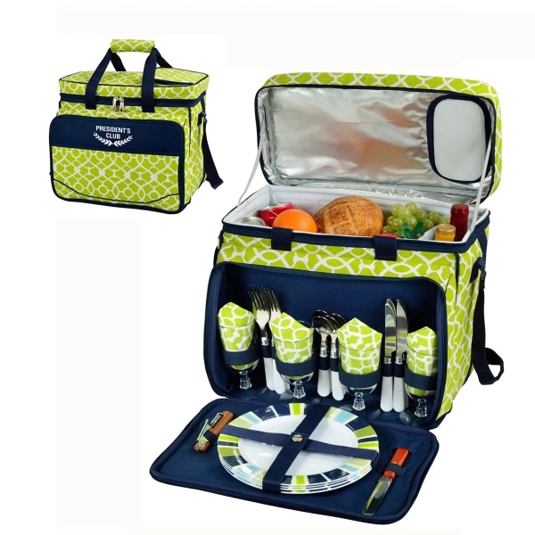 Picnic Set for 4 with Cooler - Picnic Set for 4 with Cooler - Image 5 of 13