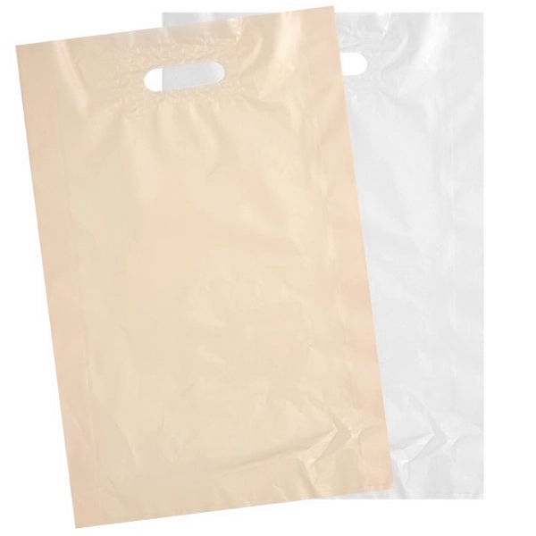 Patch handle bag with side gusset - Patch handle bag with side gusset - Image 0 of 2