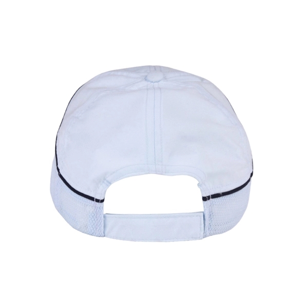 Microfiber/Mesh Back Cap w/ Moisture Wicking Sweatband - Microfiber/Mesh Back Cap w/ Moisture Wicking Sweatband - Image 1 of 1