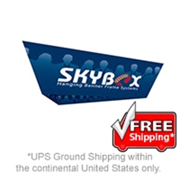Skybox Hanging Banner Tapered Triangle 10'dia x 48"h - Skybox Hanging Banner Tapered Triangle 10'dia x 48"h - Image 1 of 1
