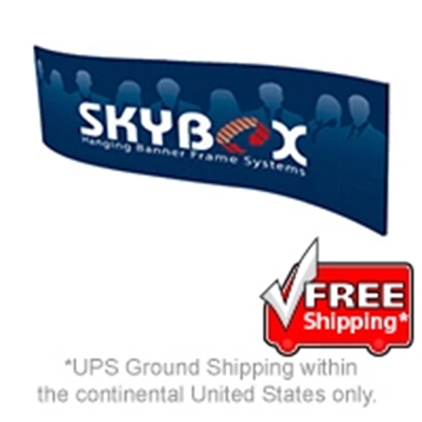 Skybox Hanging Banner Wave 16'dia x 48"h - Skybox Hanging Banner Wave 16'dia x 48"h - Image 0 of 1