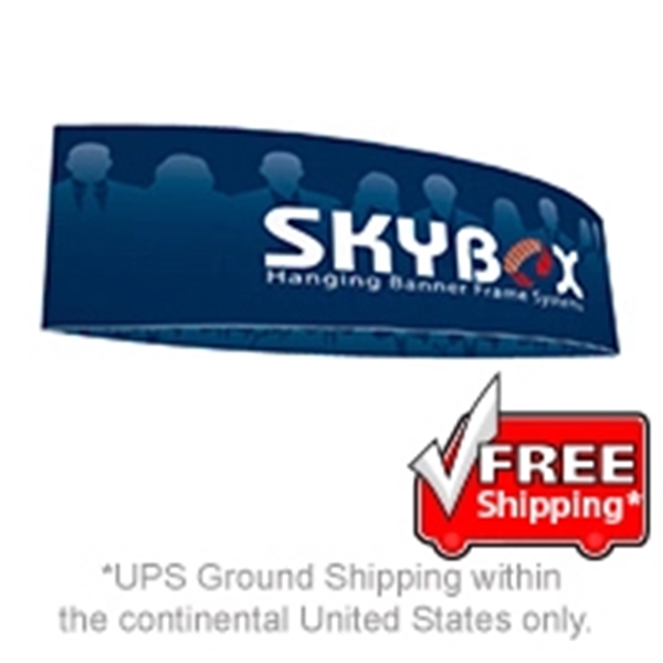 Skybox Hanging Banner Football 10'dia x 42"h - Skybox Hanging Banner Football 10'dia x 42"h - Image 1 of 1