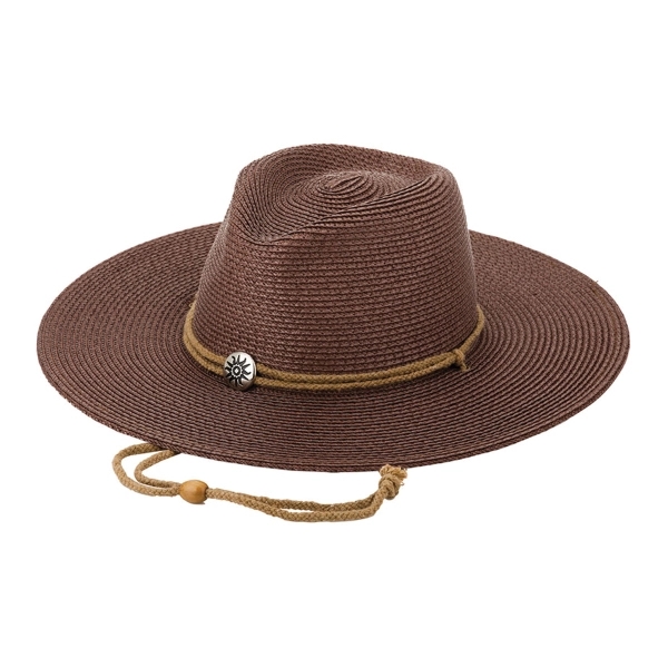 Ladies' Toyo Braid Outback Hat - Ladies' Toyo Braid Outback Hat - Image 1 of 3